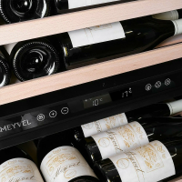 Винный шкаф Meyvel MV98-KBT3 (Slim), черный