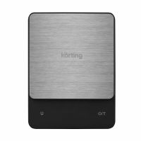 Весы кухонные Korting KKS 0102, черный/серебристый