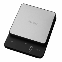 Весы кухонные Korting KKS 0102, черный/серебристый