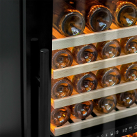 Винный шкаф Meyvel MV99PRO-KBT2, черный