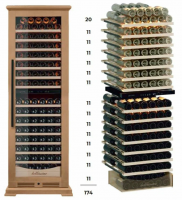 Винный шкаф Meyvel MV163PRO-KBT2 (Спелая вишня)