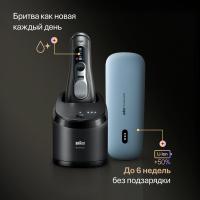 Бритва сетчатая Braun 9675cc, серебристый