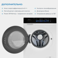 Стиральная машина с сушкой Zugel ZWDF107121I, белый