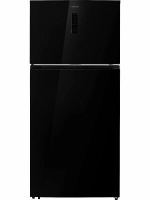 Холодильник Hiberg i-RFT 750G B, чёрное стекло