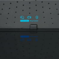 Холодильник Side-by-Side Kuppersberg NFFD 186 BG, черный/стекло