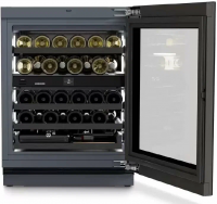 Винный шкаф встраиваемый Liebherr UWgbi 3682, двухтемпературный, вместимость 32 бутылки