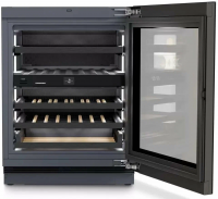 Винный шкаф встраиваемый Liebherr UWgbi 3682, двухтемпературный, вместимость 32 бутылки