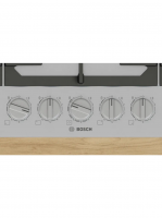 Варочная поверхность газовая Bosch PCR9A5I90M, нержавеющая сталь