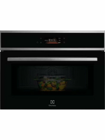 Микроволновая печь встраиваемая Electrolux EVM8E09X, черный/нержавеющая сталь