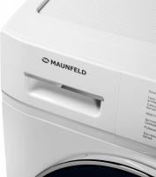 Стиральная машина с паром Maunfeld MFWM127IWH02, белый/черный