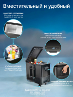 Автомобильный холодильник Tesler CCF-4001, серый