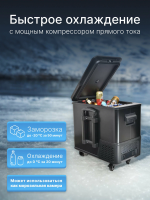 Автомобильный холодильник Tesler CCF-4001, серый