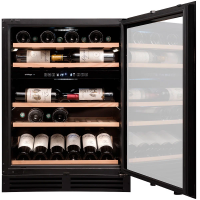 Встраиваемый винный шкаф Avintage AVU53FPREMIUM, черный