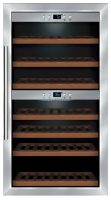 Встраиваемый винный шкаф Caso WineComfort 66, серебристый