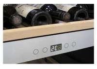 Встраиваемый винный шкаф Caso WineComfort 660 Smart, серебристый