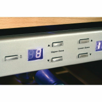 Встраиваемый винный шкаф Caso WineDuett 12, серебристый