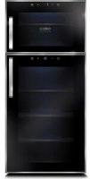 Встраиваемый винный шкаф Caso WineDuett Touch 21, черный