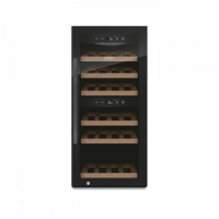 Встраиваемый винный шкаф Caso WineExclusive 24 Smart, черный