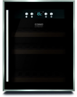 Встраиваемый винный шкаф Caso WineSafe 12 Black, черный