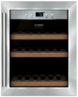 Встраиваемый винный шкаф Caso WineSafe 12 Classic, серебристый