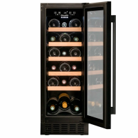 Встраиваемый винный шкаф Climadiff CBU20S2B, черный