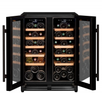 Встраиваемый винный шкаф Climadiff CBU40D1B, черный