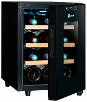 Встраиваемый винный шкаф Climadiff CC12, черный