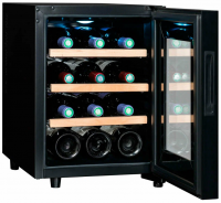 Встраиваемый винный шкаф Climadiff CC12, черный
