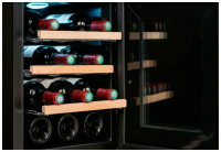 Встраиваемый винный шкаф Climadiff CC12, черный