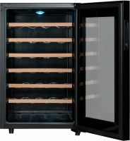 Встраиваемый винный шкаф Climadiff CC28, черный