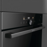 Духовой шкаф электрический с паром Gorenje BSA6747DGWI, черный
