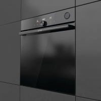 Духовой шкаф электрический с паром Gorenje BSA6747DGWI, черный