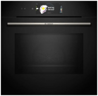 Духовой шкаф электрический с СВЧ Bosch HMG778NB1, черный