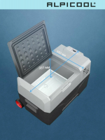 Автомобильный холодильник Alpicool CX40 (12/24), серый
