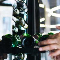 Винный шкаф Temptech CPRO1800SX-24, серебристый