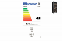 Винный шкаф Temptech E1000DX, серебристый