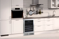 Встраиваемый винный шкаф Temptech EX60DX, нержавеющая сталь