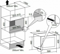 Встраиваемый винный шкаф Temptech OBI45SS, нержавеющая сталь