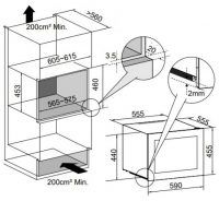 Встраиваемый винный шкаф Temptech OBI45SS, нержавеющая сталь
