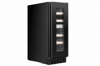 Встраиваемый винный шкаф Temptech OX30DRB, черный