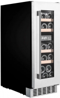 Встраиваемый винный шкаф Temptech OX30DX, нержавеющая сталь