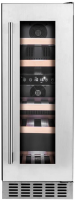 Встраиваемый винный шкаф Temptech OX30DX, нержавеющая сталь