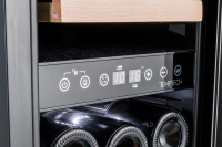 Встраиваемый винный шкаф Temptech OX30DX, нержавеющая сталь