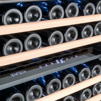 Встраиваемый винный шкаф Temptech OX60DRB-24, черный