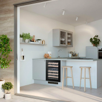 Встраиваемый винный шкаф Temptech OX60DRB-24, черный