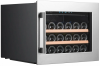 Встраиваемый винный шкаф Temptech OZ45SX-24, нержавеющая сталь