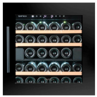 Встраиваемый винный шкаф Temptech OZ60DB-24, черный