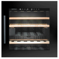 Встраиваемый винный шкаф Temptech OZ60DB-24, черный