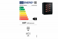 Винный шкаф Temptech PRESPROX60SRB, черный