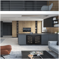 Винный шкаф Temptech PRESPROX60SRB, черный